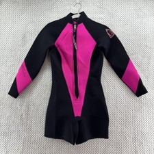 O'Neill Youth 10 Wetsuit Shorty Full Zip Neoprene Swim Surf Suit