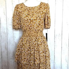 FLORAL SHORT DRESS