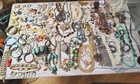 #1 Huge Lot Vintage To Now Costume Jewelry- Over 100  Pieces, Over 6 Lbs