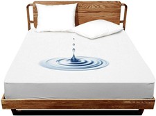 Queen Size Premium Waterproof Mattress Protector Bed Cover Pad Breathable 60x80