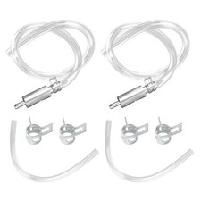 2pcs Brake Bleeder Hose One Way Check Valve Tube Bleeding Tool For Car Motorcyle