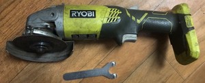 Ryobi 18V ONE+ 4 1/2” Cordless Angle Grinder P4221