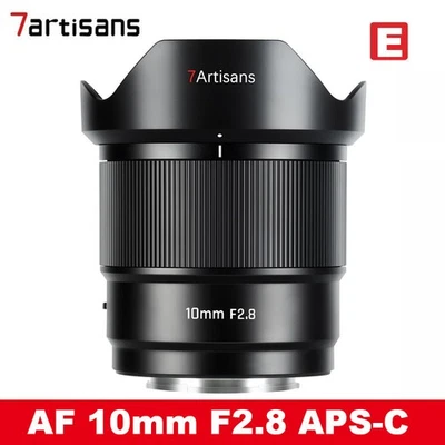 7 ARTISANS 7Artisans AF 10mm F2.8 Auto Focus APS-C Ultra Wide Angle Lens for Sony E-mount
