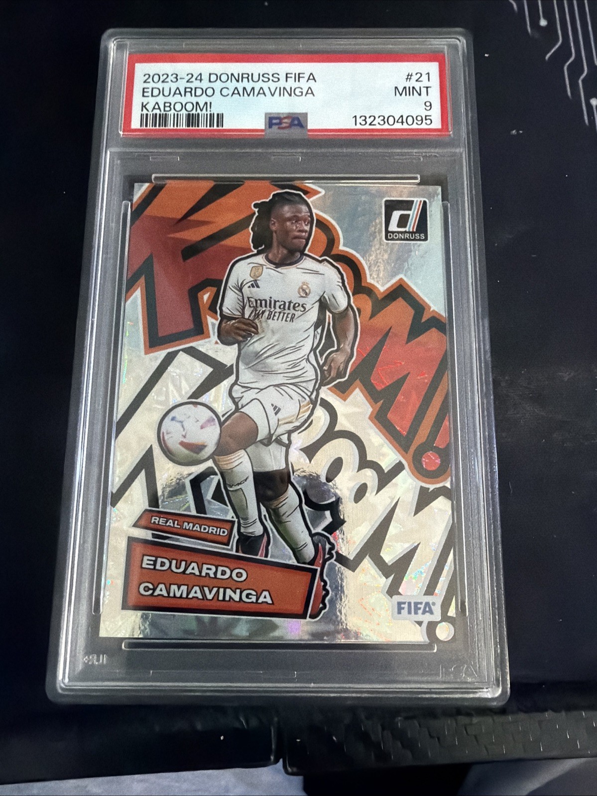 2022-23 Panini Donruss - Kaboom Eduardo Camavinga #17