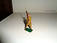 Rare Original Warren U.S. Soldier Marching with Rifle at the Slope 3