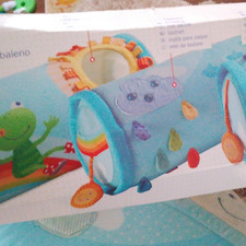 Baby Krabbelrolle Frosch Motiv, Sonne, Wolken...