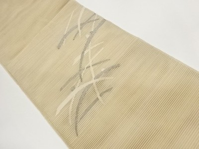 7781617: JAPANESE KIMONO / RAUSE SPELLING / DEW GRASS PATTERN / WOVEN NAGOYA OB