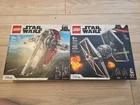 Lego Star Wars Boba Fett's Starship 75312 And Imperial Tie Fighter 75300 Sealed