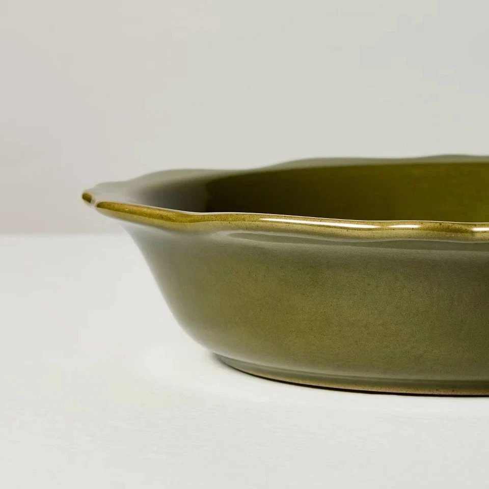 Set of 4 Carved Edge Pasta/Grain Bowls Green - Hearth & Hand with Magnolia - Image 4 of 4