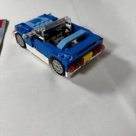 LEGO Creator 6913 Blue Roadster Complete w/ Manual Retired