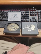 NRA Golden Eagles 2013 Commemorative Belt Buckle NEW