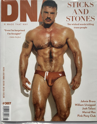 STICKS AND STONES 2025 DNA Magazine #307 / EDDIE PERFECT JOHNIE BRAVO New Sealed