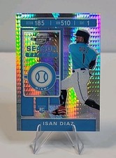 2020 Panini Chronicles - Contenders Optic Isan Diaz #27 Hyper Prizm /299 (RC)