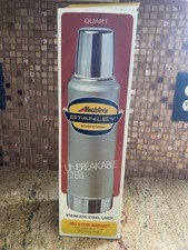 Vintage Aladdin Stanley 1 Quart Thermos with Box ๐ฅ A-944B Made in the USA ๐ฅ