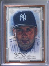 2019 Transcendent Franchise Favorites Reproductions 43/100 Derek Jeter HOF 6kg