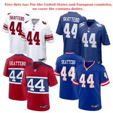 Cam Skattebo #44 MEN Stitched Jersey Royal/White/Red/Classic Royal
