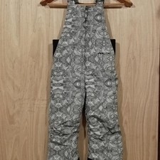 Arctix snow Arctix Kids Insulated Snow Bib Overalls, Black and Grey.