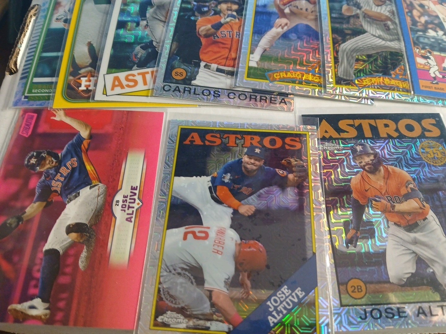 Houston Astros Parallel Cards view 6