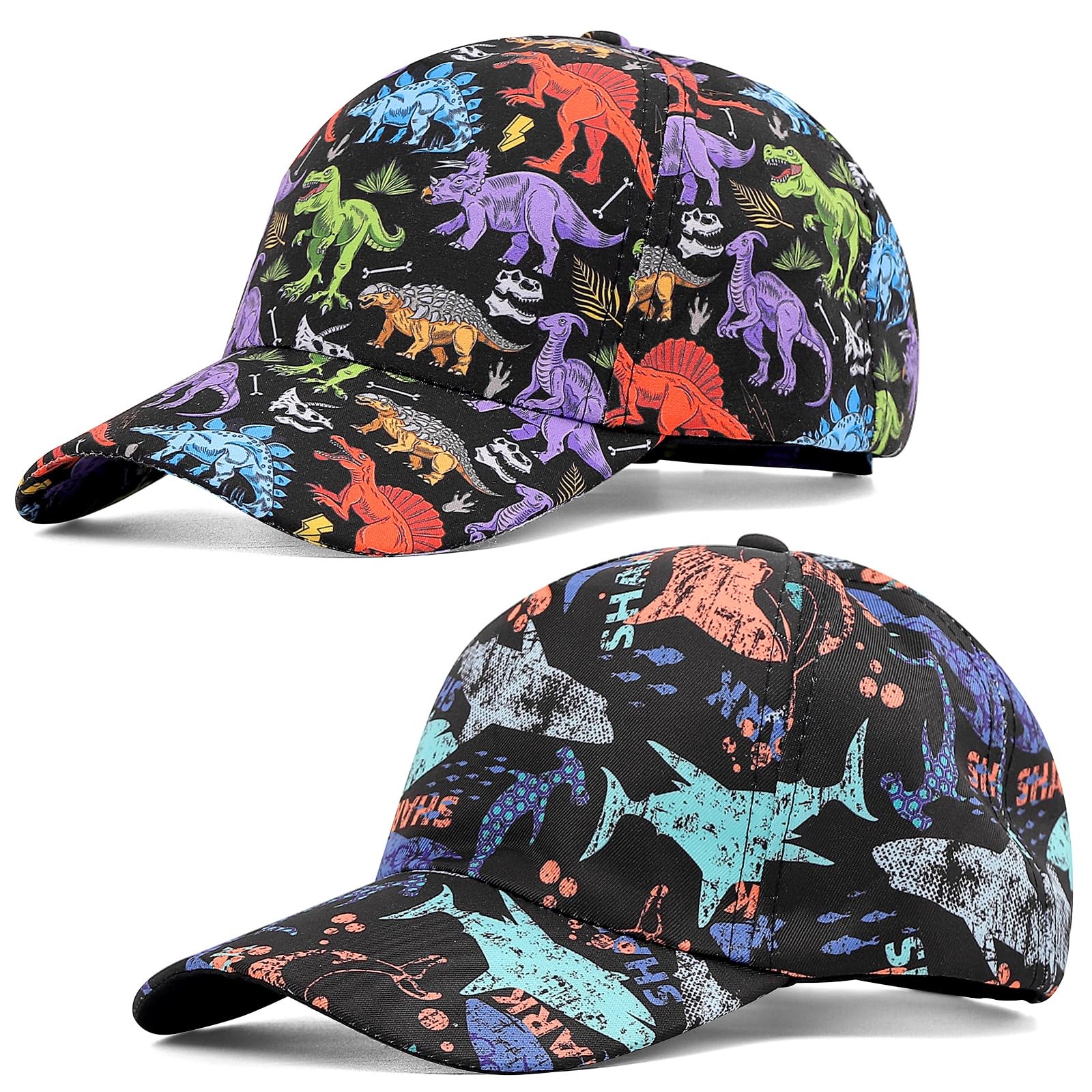 Casquette de baseball enfant réglable anti-UV pack de 2 visières souples pour récréation