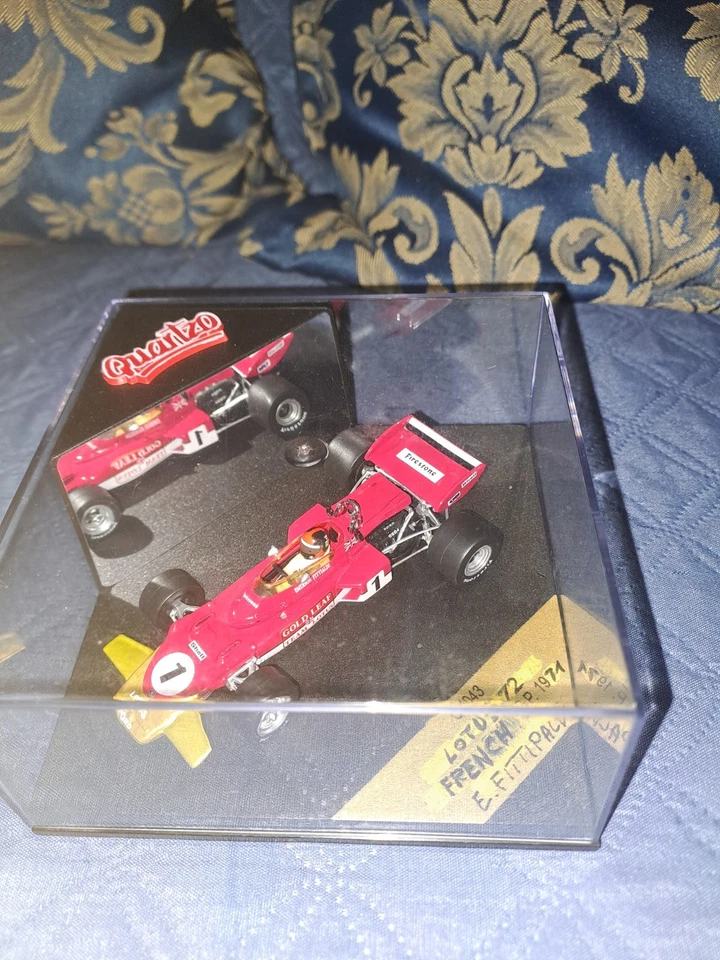 QUARTZO. LOTUS - F1 72D TEAM LOTUS N 1 FRENCH GP 1971 E.FITTIPALDI 1/43 - Immagine 3 di 3
