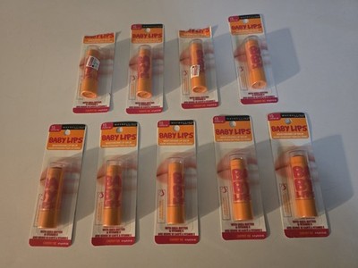 9X MAYBELLINE Baby Lips Moisturizing Lip Balm * 15 CHERRY ME
