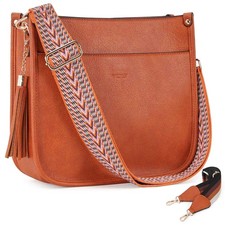 Tassel Crossbody Bags Purse for Women Trendy,Vegan Leather Hobo Handbag Women...