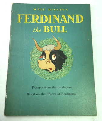 1938 Walt Disney's Ferdinand the Bull - Whitman Soft Cover Book
