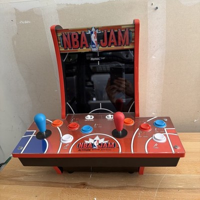 Used Arcade1Up NBA JAM Countercade 2 Player Tabletop Arcade No Power Cord