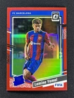 2023-24 Panini Donruss Optic FIFA Lamine Yamal #177 Red Rated Rookie RC /299