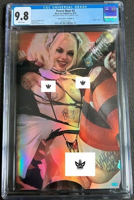 Power Hour #2 Shikarii  Harley Quinn Thanks Giver Edition B CGC 9.8 4385938024