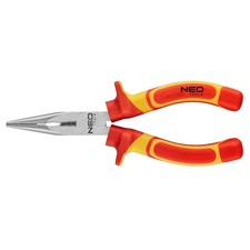Extended straight pliers 160 mm 1000V, CrV, polished