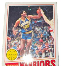 Topps 1977-78 Robert Parish Golden State Warriors #111 Rookie Basketball Card. rookie card picture