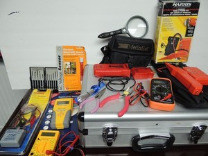 ESTATE Electrician Hand Tools @ testing equipment+ case all included