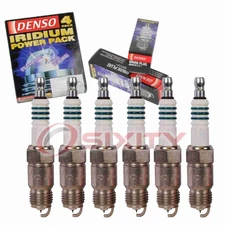 6 pc Denso Iridium Power Spark Plugs for 1982-1986 Chevrolet Celebrity 2.8L rb