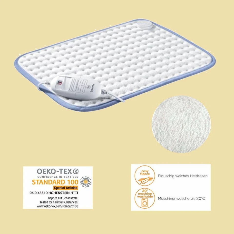 Beurer Heizkissen HK Limited Edition 2025 Cosy Fleece - 3 Heizstufen - 44 x 33cm