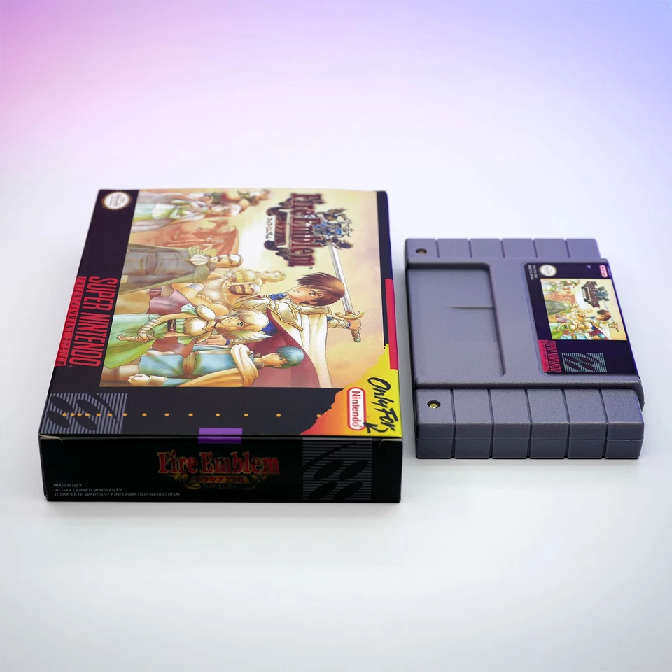 Fire Emblem Thracia 776 SNES Game – English Cartridge – Complete in Box - Tested - Image 2 of 4