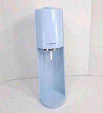 SodaStream Terra Sparkling Water Maker Misty Blue TER-001 Unit Only Works