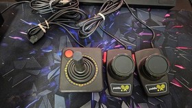 Atari 2600 CX-2600A Console Bundle Box Controller Paddles