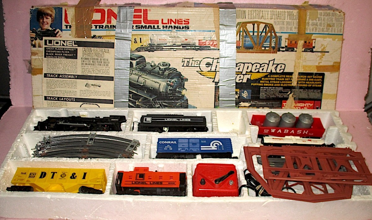 Lionel COMPLETE 6-1865 Chesapeake Flyer Train Set w/Smoke+Sound+