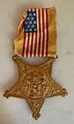 Grand Army of the Republic GAR Veteran Medal 1861-1866 w/ Flag Ribbon