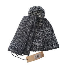 Rebecca Minkoff Hat  Glove Set Handwarmer/Fingerless Beanie Warm NEW