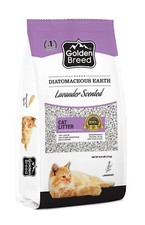 Golden Breed Natural Lavender Scented Cat Litter - Biodegradable, Odor Control