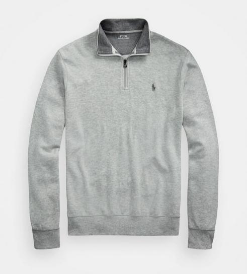 ★★POLO RALPH LAUREN★★ Long sleeve cotton sweater gray MN $138 Polo Ralph Lauren Long Sleeve Sweater Cotton-Viscose