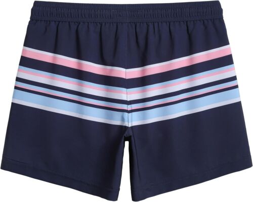 maamgic Mens 5.5 Inch Swim Trunks with Compression Liner Board Shorts Quick Dry - Picture 146 of 166