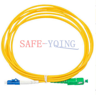 5 Meter 9/125 Fiber Patch Cord Simplex SC/APC to LC/UPC SM Single Mode