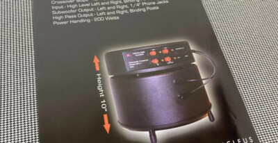 NUCLEUS DESIGNED BY ANTHONY GALLO MPC-1 SUBWOOFER CROSSOVER ORIGINAL AD M120y