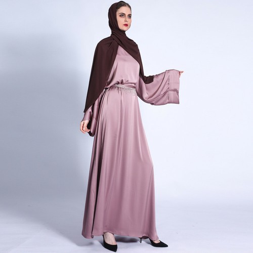 Ramadan Kaftan Abaya Muslim Women Long Dress Maxi Robe Dubai Party Gown Abayas - Picture 113 of 220
