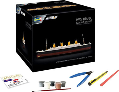 Revell Calendar Christmas Advent Calendar Countdown RMS Titanic 1:600 | eBay