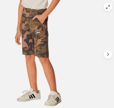 Lucky Brand Boys' Youth Cargo Shorts CAMO SMALL 7/8 NWT