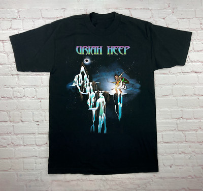 Uriah Heep Band Demons And Wizards Short Tee Men Women Cotton Shirts